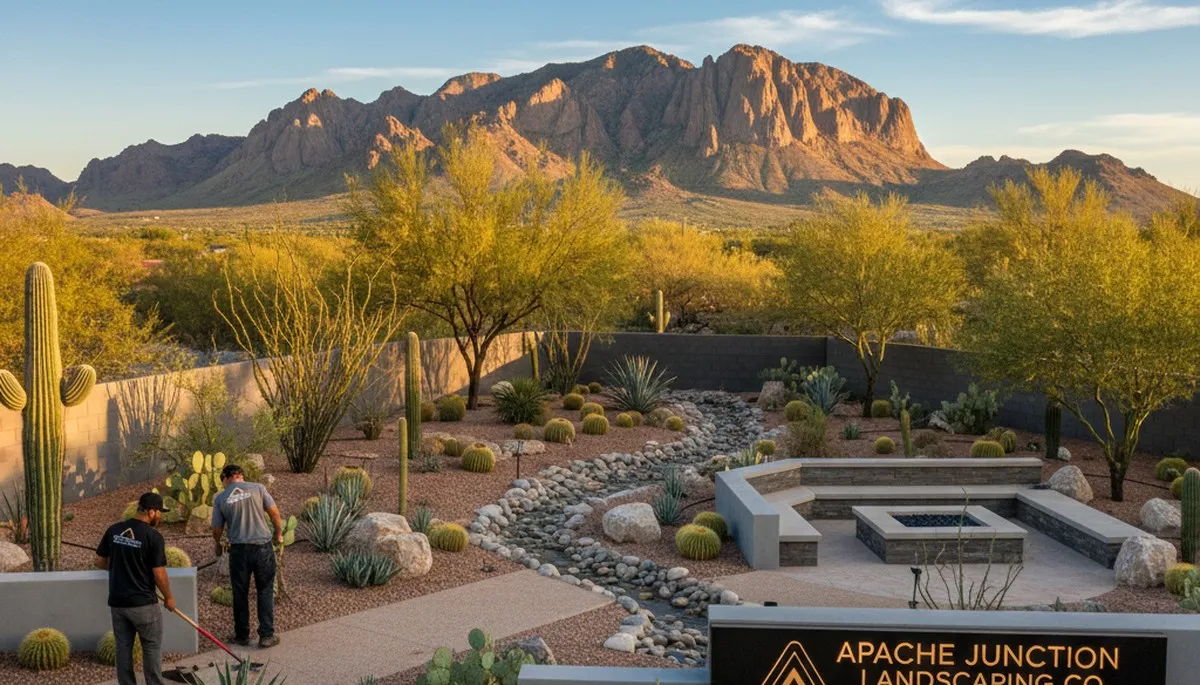 Professional landscaping services in Chandler AZ transforming residential yards and outdoor spaces