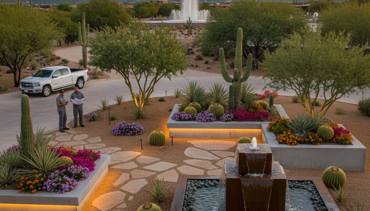 Professional landscaping services and garden design by expert landscapers in Chandler, AZ
