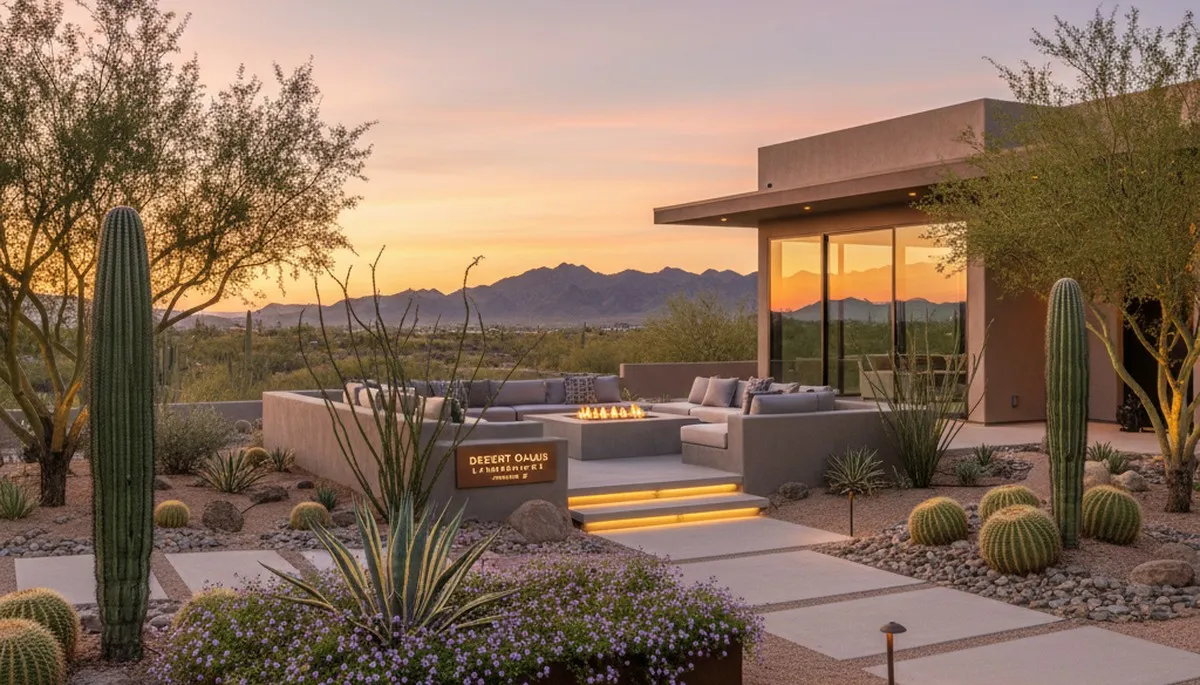Professional landscaping services in Chandler AZ enhancing residential outdoor spaces